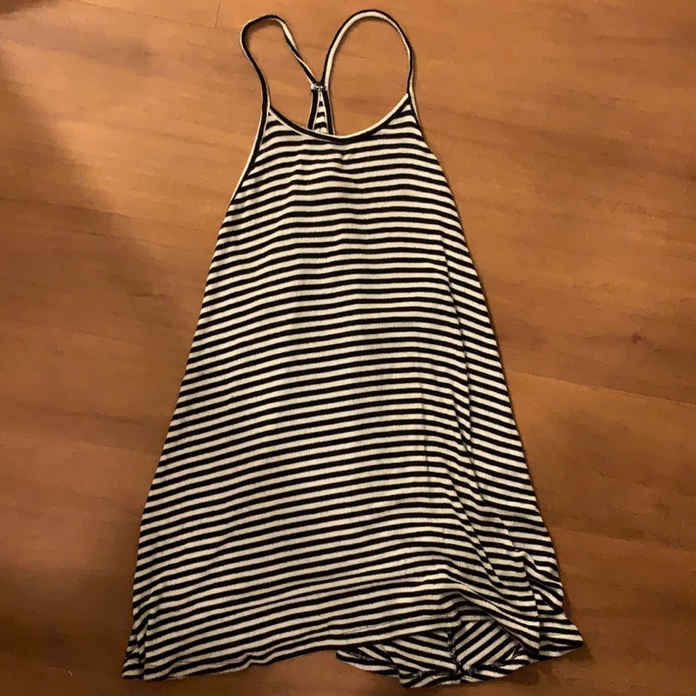 Halter Striped Tank Top
